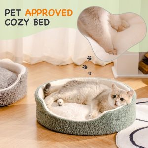 Mewoo Washable Pet Bed For Cats & Small Dogs