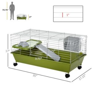 30b4de26-71ac-4571-be8e-a8255ee8cba9.jpg Small Animal Cage, Rolling Bunny Cage, Guinea Pig Cage