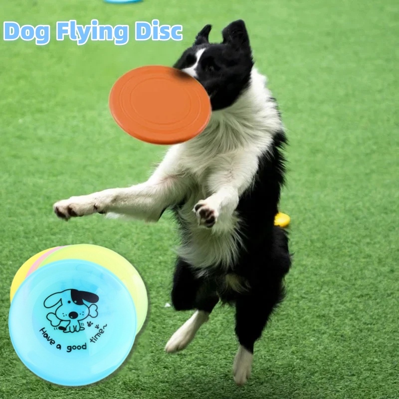 Silicone Flying Saucer Funny Pets Dog Cat Toy Dog