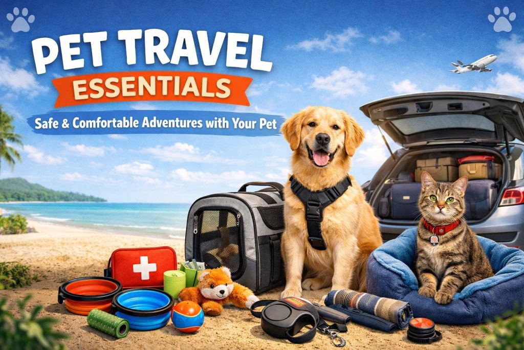 Pet Travel Essentials: A Complete Guide to Safe & Comfortable Travel with Your Pet